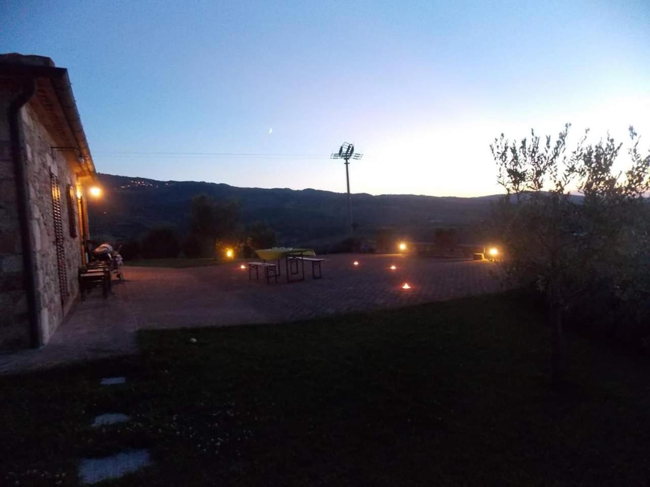 הוילה Campiglia dʼOrcia Agriturismo La Paciarella מראה חיצוני תמונה