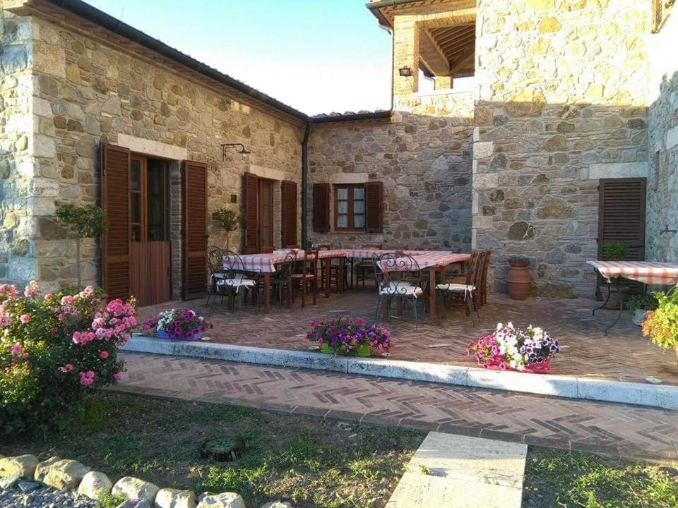 הוילה Campiglia dʼOrcia Agriturismo La Paciarella מראה חיצוני תמונה
